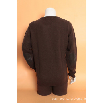 Lã de iaque / cashmere em torno do pescoço camisola de manga longa / vestuário / vestuário / malhas